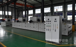 熱烈祝賀威海光威集團有限責任公司與耐美特集團上海分公司成功簽約1臺纖維材料，先預熱再浸膠再固化預熱固化隧道爐35萬元！